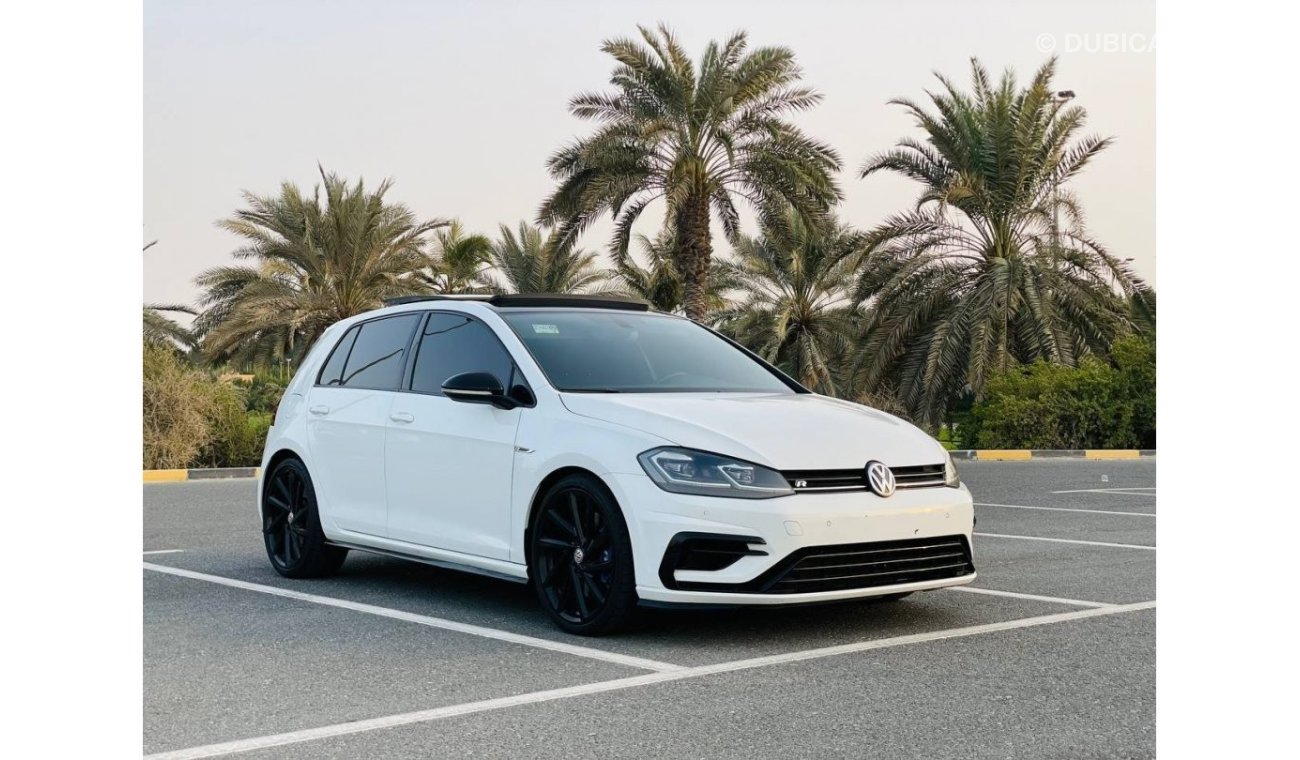 فولكس واجن جولف VOLKSWAGEN GOLF R MODEL 2018 GCC SPACE FREE PAINT FREE ACCEDENT