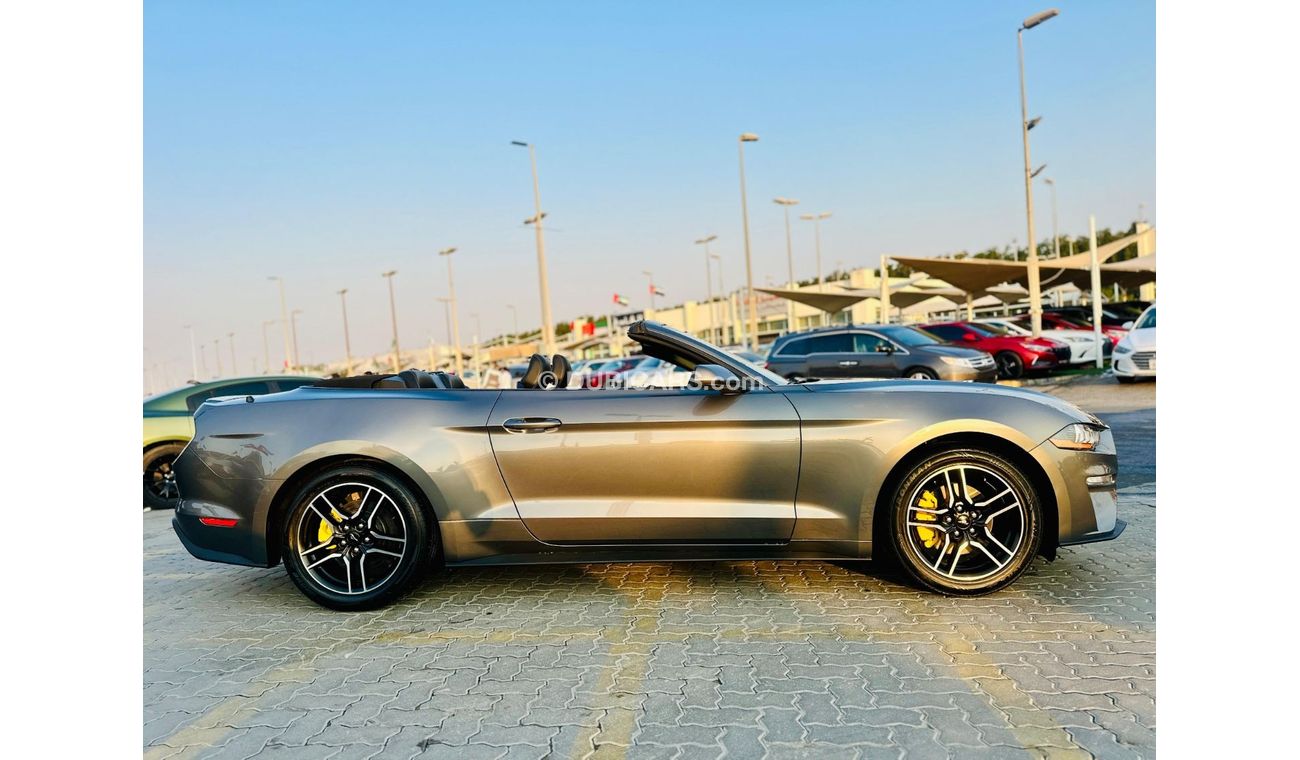 Ford Mustang EcoBoost Convertible | Monthly AED 1420/- | 0% DP | Blindspot | Touch Screen | Leather Seats | # 023