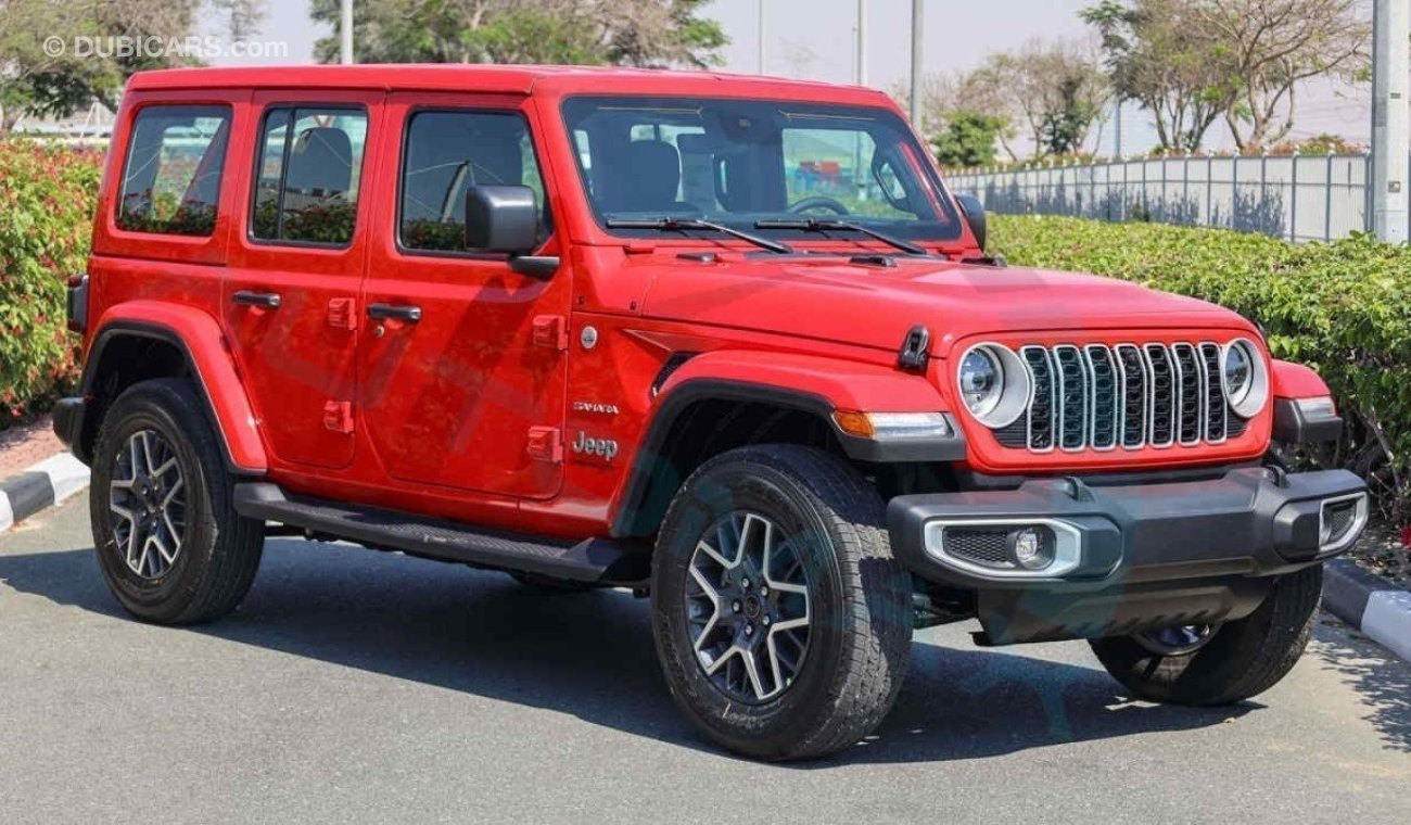 Jeep Wrangler (НА ЭКСПОРТ , For Export) Unlimited Sahara I4 2.0L 4X4 Turbo , 2024 GCC , 0Km , Без пробега