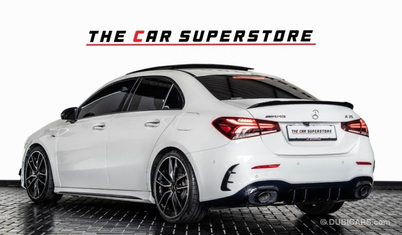 مرسيدس بنز A 35 AMG 2021-MERCEDES BENZ A 35 AMG-GCC-FSH WITH GARGASH-SERVICE CONTRACT AND WARRANTY TILL 2025