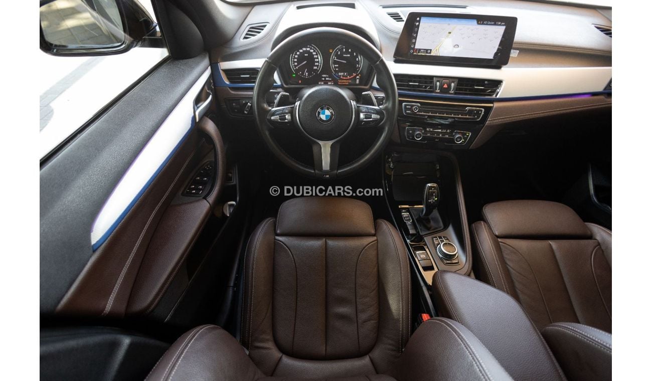 بي أم دبليو X1 BMW X1 sDrive20i M-Sport 2022 GCC under Agency Warranty and Service Contract with Flexible Down-Paym