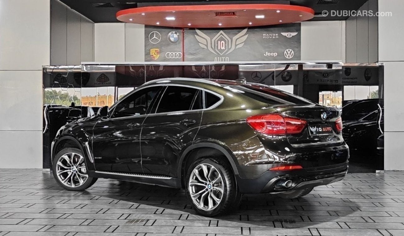 بي أم دبليو X6 35i اكسكلوسيف AED 3100/MONTHLY | 2015 BMW X6 XDRIVE 35i Exclusive Full Option | GCC