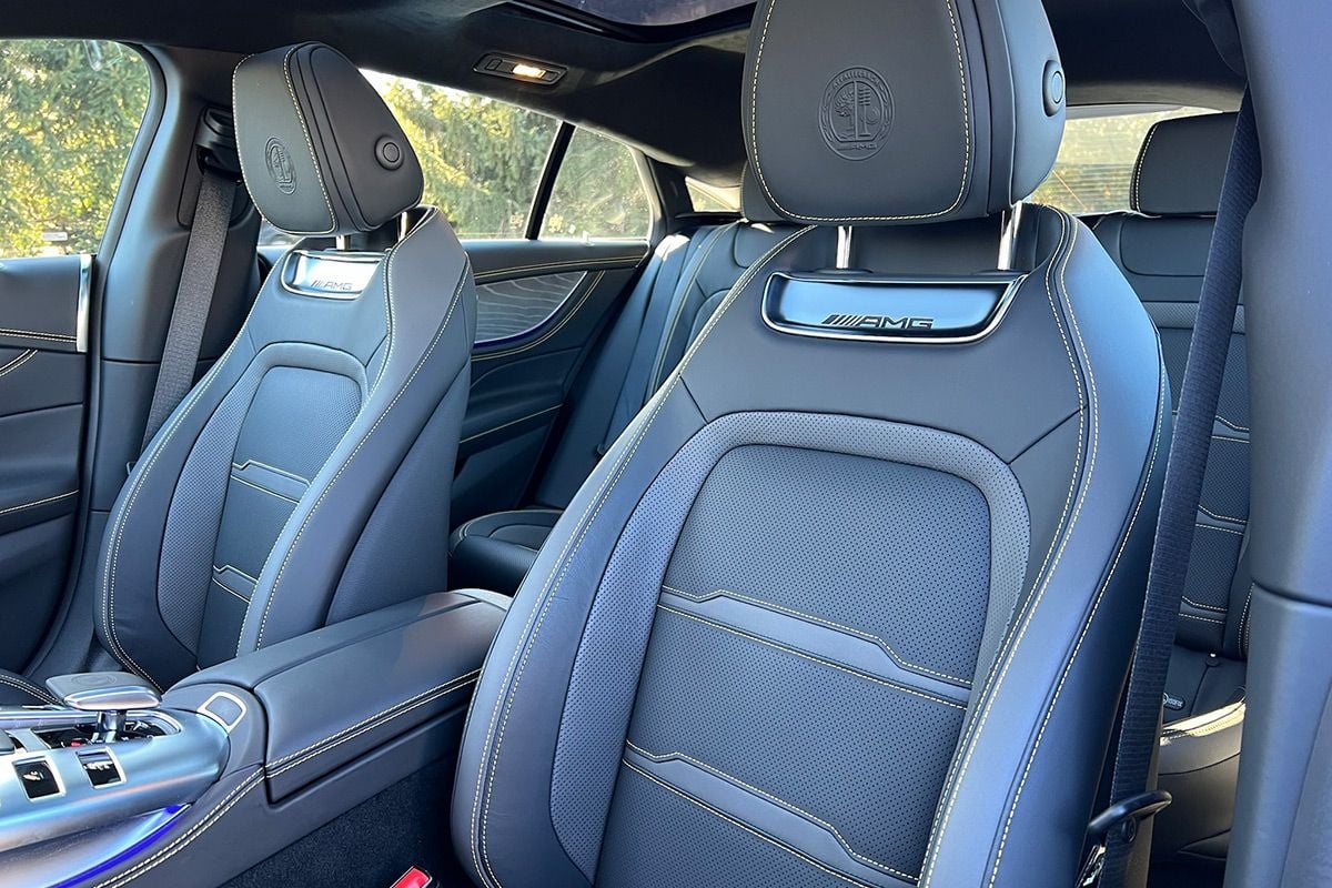 Mercedes-Benz GT 53 AMG interior - Seats