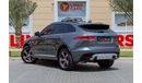 Jaguar F Pace Jaguar F-Pace S 2020 GCC under Warranty with Flexible Down-Payment.