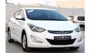 Hyundai Avante Hyundai Avante 2014, imported from Korea, in excellent condition