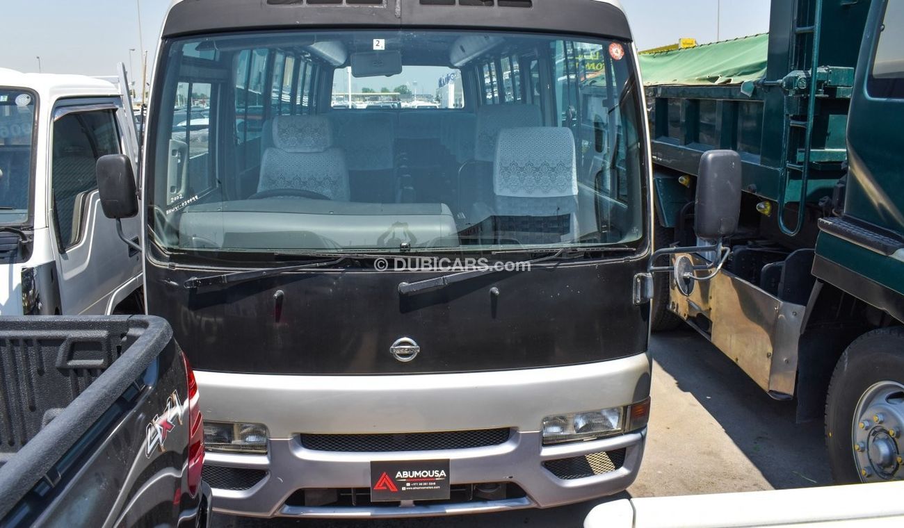 Nissan Civilian Nissan Civilian Civilian bus ||  6 cylinder engine|| Manual Transmission || Diesel ||  17″ Wheels ||