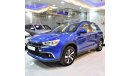 Mitsubishi ASX ORIGINAL PAINT ( صبغ وكاله ) Mitsubishi ASX 2017 Model!! in Blue Color! GCC Specs