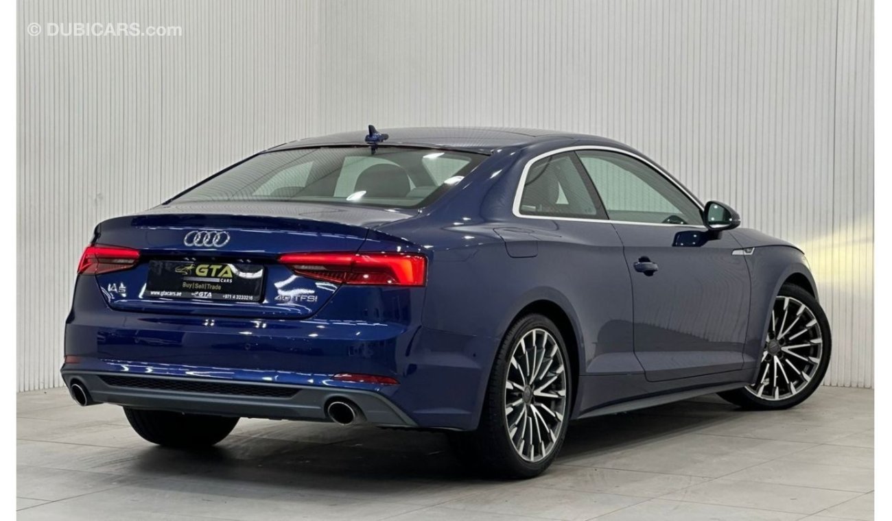 Audi A5 45 TFSI quattro S-Line 2017 Audi A5 S-Line , One Year Fully Unlimited Km Warranty, GCC