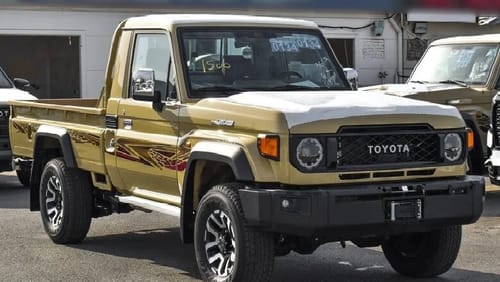 تويوتا لاند كروزر بيك آب SINGLE CAB 4.0L V6 4WD A/T GAS BEIGE S.ARABIA