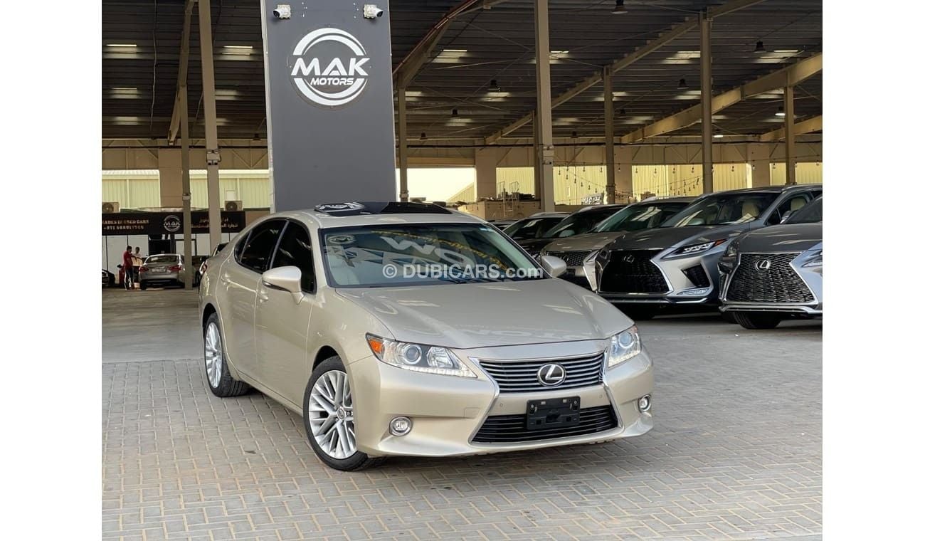 لكزس ES 350 Platinum 3.5L FULL OPTIONS / IN PERFECT CONDITION / SPECIAL GOLDEN COLOR