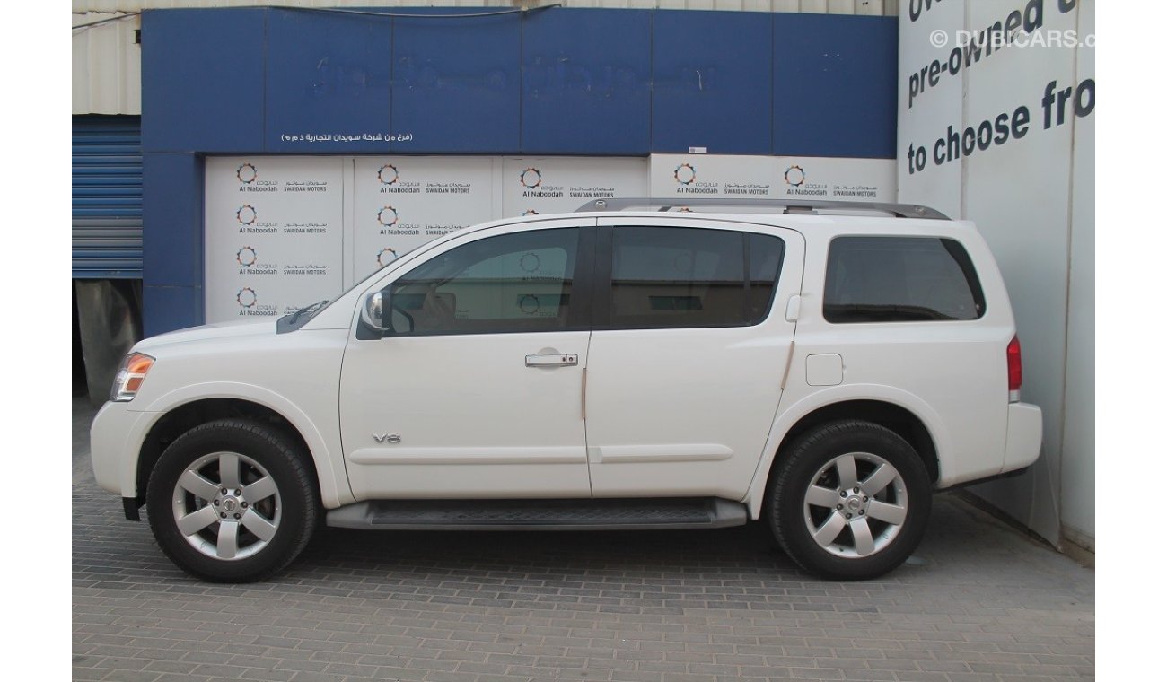 Used Nissan Armada 5.6L V8 WHITE 2008 MODEL 2008 for sale in Dubai