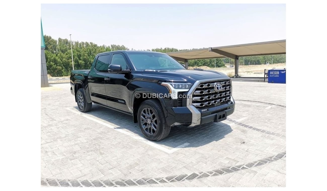 تويوتا تاندرا Toyota Tundra ( i-FORCE MAX ) Platinum Hybrid - 2024 - Black