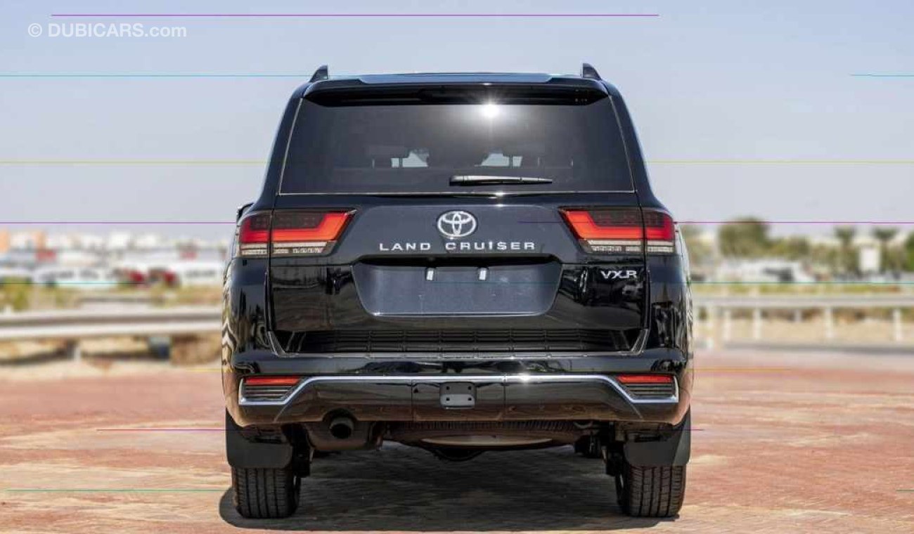 تويوتا لاند كروزر Toyota Land Cruisers VXR 3.5L Twin Turbo Full Option Europe Specs Model 2024 Black inside Black