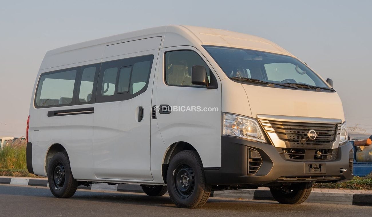 نيسان أورفان 2025 Nissan Urvan 2.5L MT Diesel 16 Seater Highroof Wide body EX