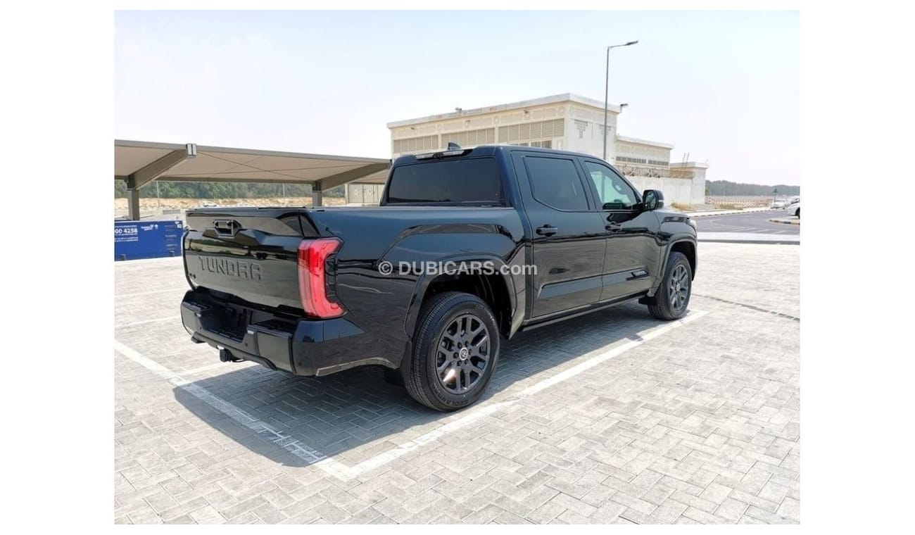 تويوتا تاندرا Toyota Tundra ( i-FORCE MAX ) Platinum Hybrid - 2024 - Black