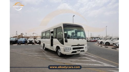 تويوتا كوستر TOYOTA COASTER 4.0L MT DIESEL 2024 22 SEATER WITH FRIDGE