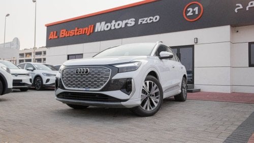 Audi etron audi q4 e-tron white