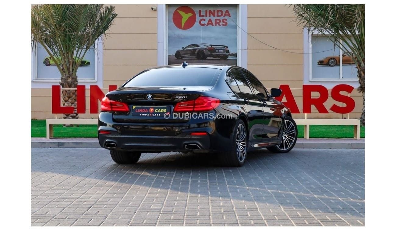 BMW 520i m sport BMW 520i M-Sport 2018 GCC under Warranty with Flexible Down-Payment.