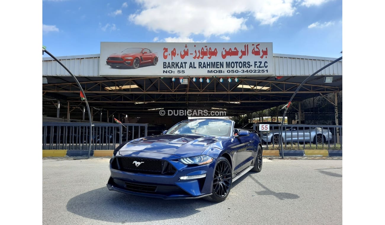 Ford Mustang GT Premium Ford mustang 2019 v8 gt full option Special specifications