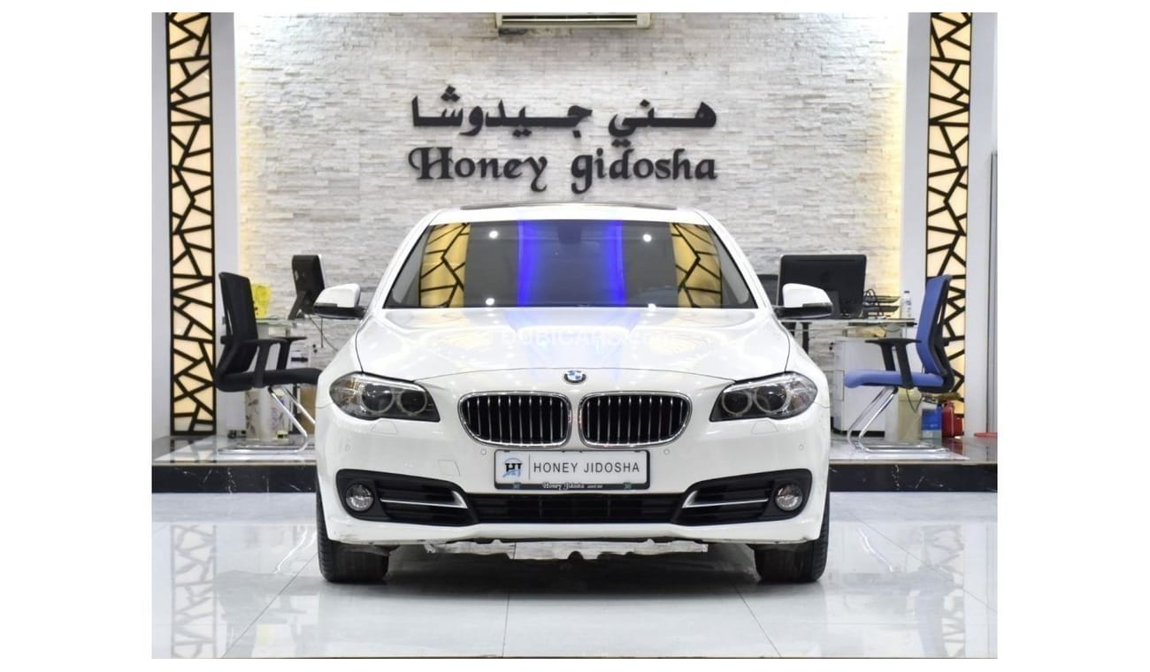 بي أم دبليو 520i EXCELLENT DEAL for our BMW 520i ( 2015 Model ) in White Color GCC Specs