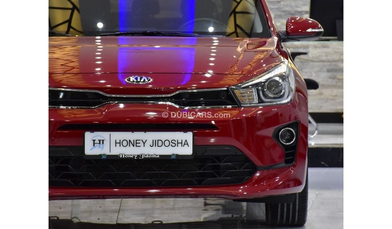 Kia Rio EXCELLENT DEAL for our KIA Rio 1.6L ( 2021 Model ) in Red Color GCC Specs