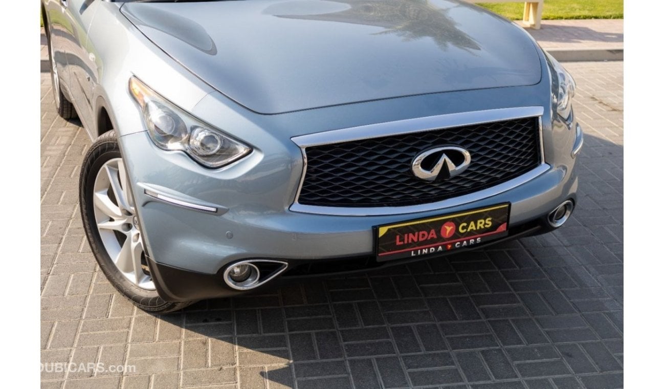 Infiniti QX70 Luxe Sensory  Infiniti QX70 2019 GCC under Warranty with Flexible Down-Payment.