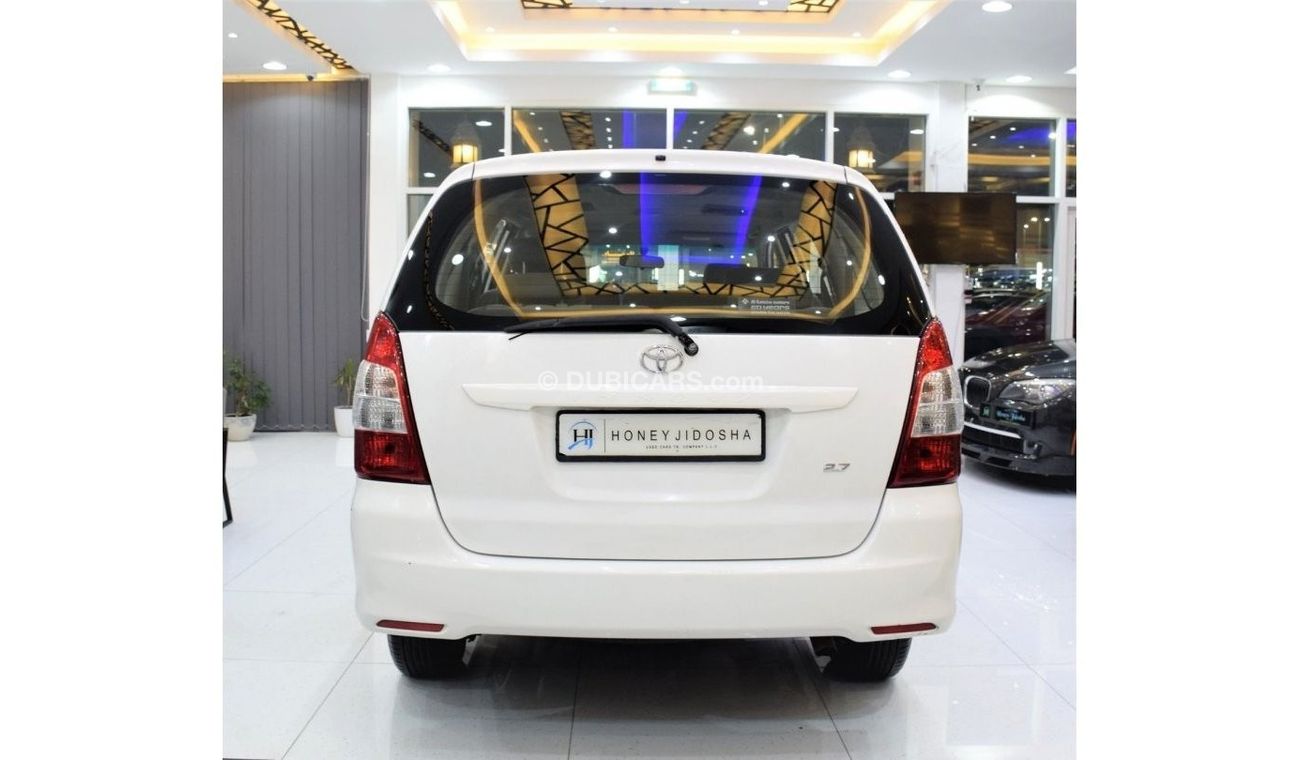 Toyota Innova EXCELLENT DEAL for our Toyota Innova ( Model 2015 ) in White Color GCC Specs