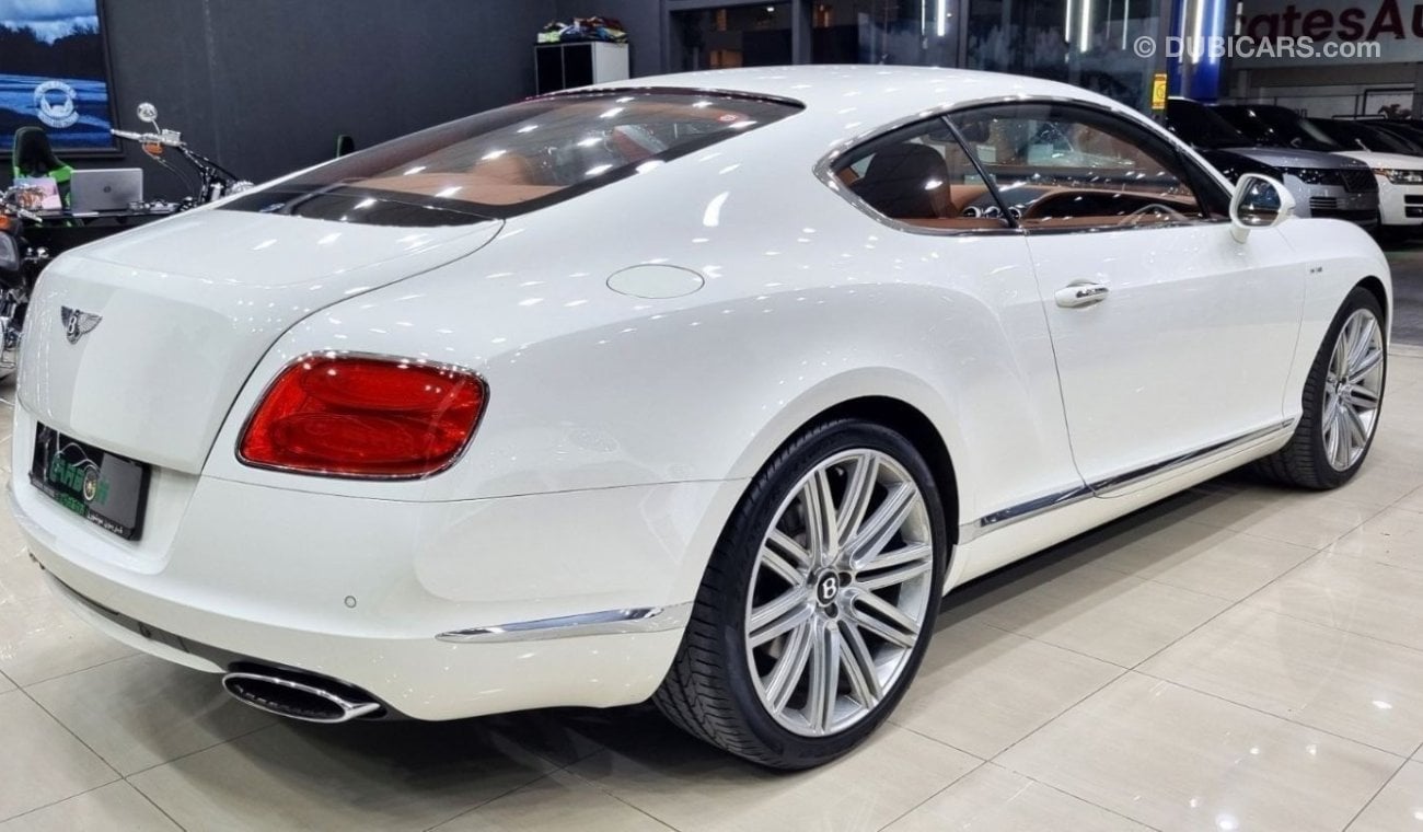 Bentley Continental GT SUMMER PROMOTION BENTLEY GT SPEED 2013 GCC IN IMMACULATE CONDITION WITH 42K KM FSH FROM DEALER