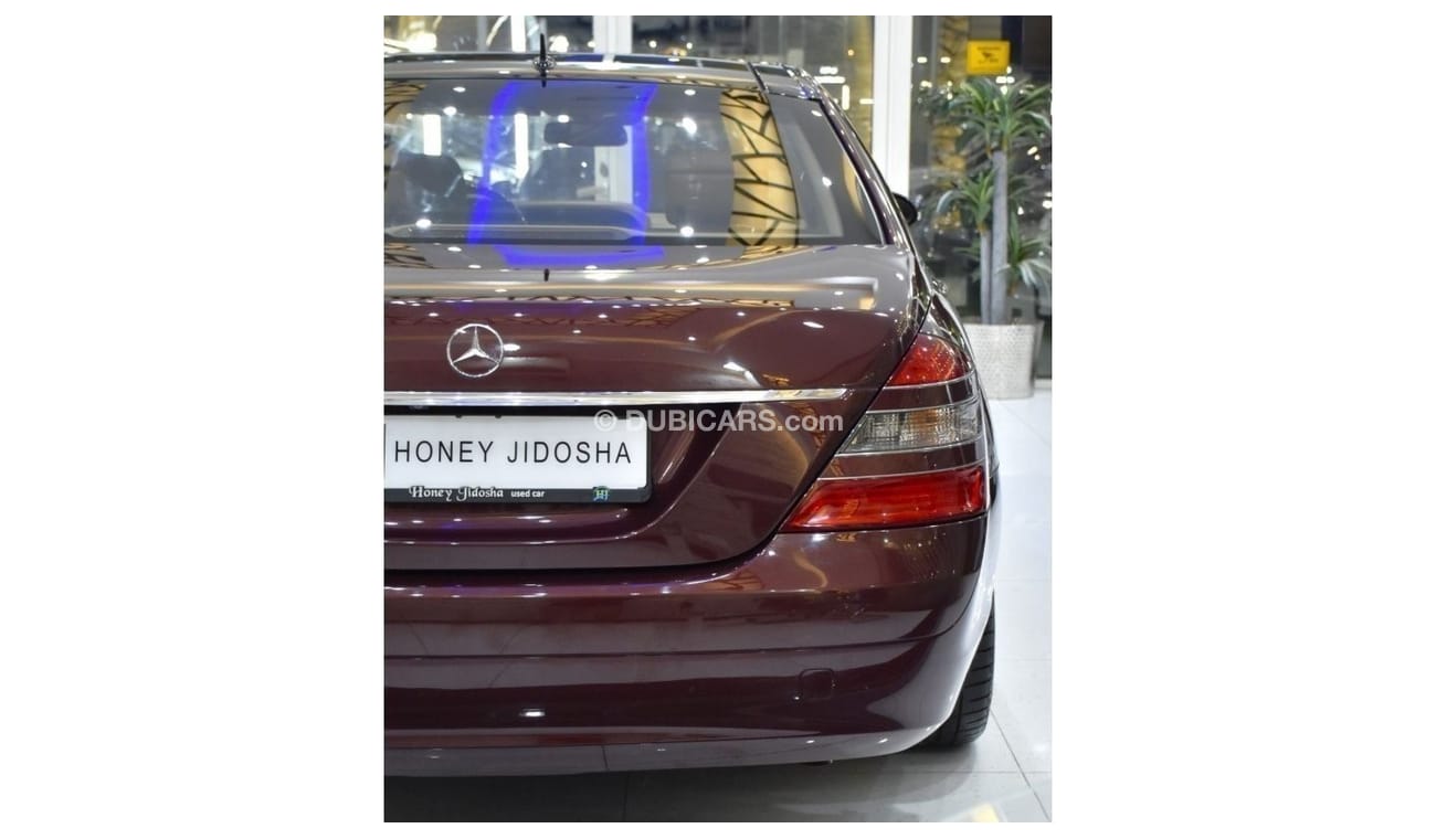 Mercedes-Benz S 500 EXCELLENT DEAL for our Mercedes Benz S500 ( 2006 Model ) in Burgundy Color GCC Specs