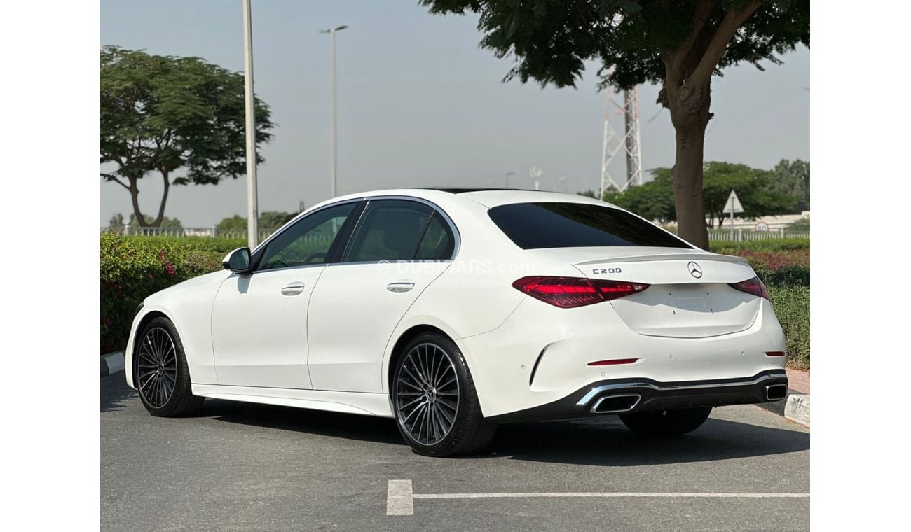 مرسيدس بنز C200 Mercedes Benz C 200 AMG / GCC / 2023 / Single Owner / Under Warranty From Mercedes Gargash / 3,877 D