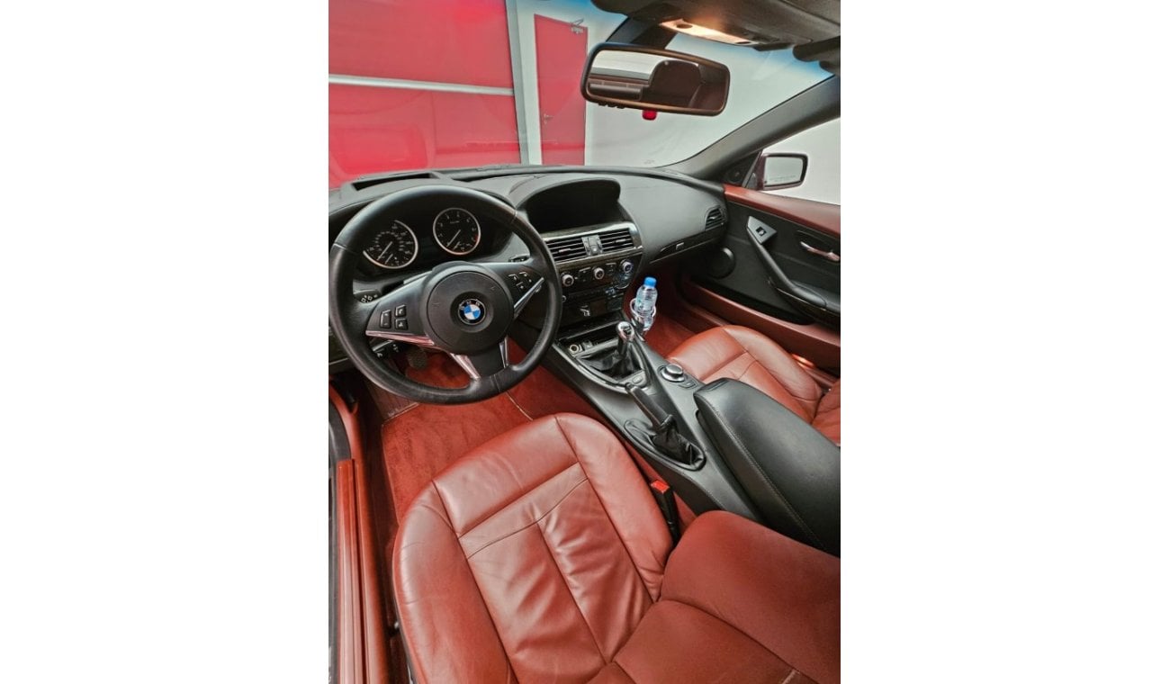 BMW 650i 650i V8 manual gear convertible