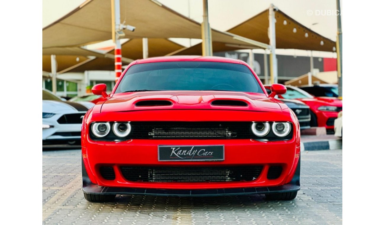 دودج تشالينجر SRT ScatPack | Monthly AED 2060/- | 0% DP | Touch Screen | Rear View Camera | # 60231