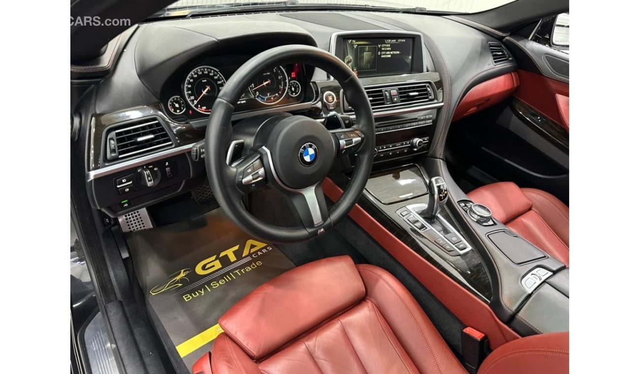 بي أم دبليو 640i M سبورت 2015 BMW 640i M-Sport, Full BMW Service History, Very Low Kms, GCC