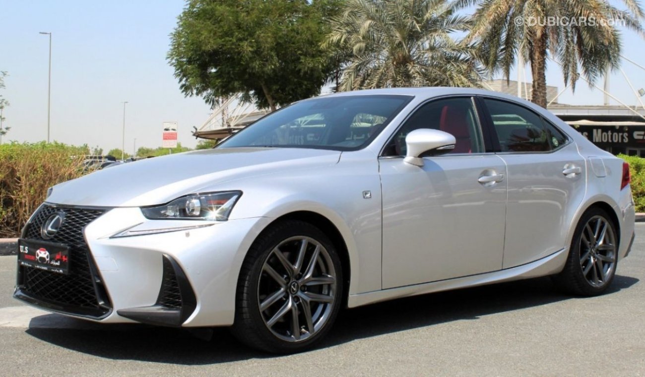 Lexus IS300 LEXUS IS300 F SPORT 2020 GCC AL FUTTAIM LEXUS LOW MILEAGE SINGLE OWNER IN MINT CONDITION