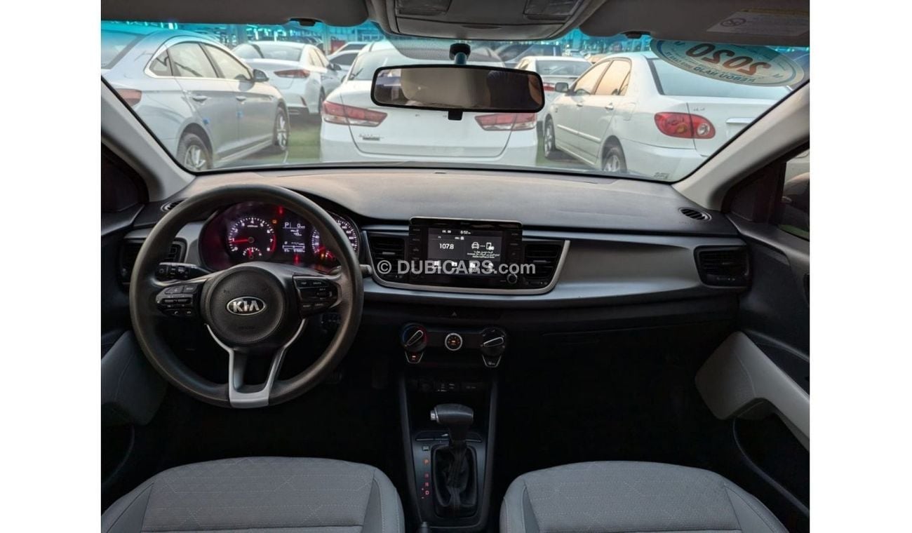 Kia Rio 2020 Kia Rio LX (YB), 4dr Sedan, 1.4L 4cyl Petrol, Automatic, Front Wheel Drive. clean car without a