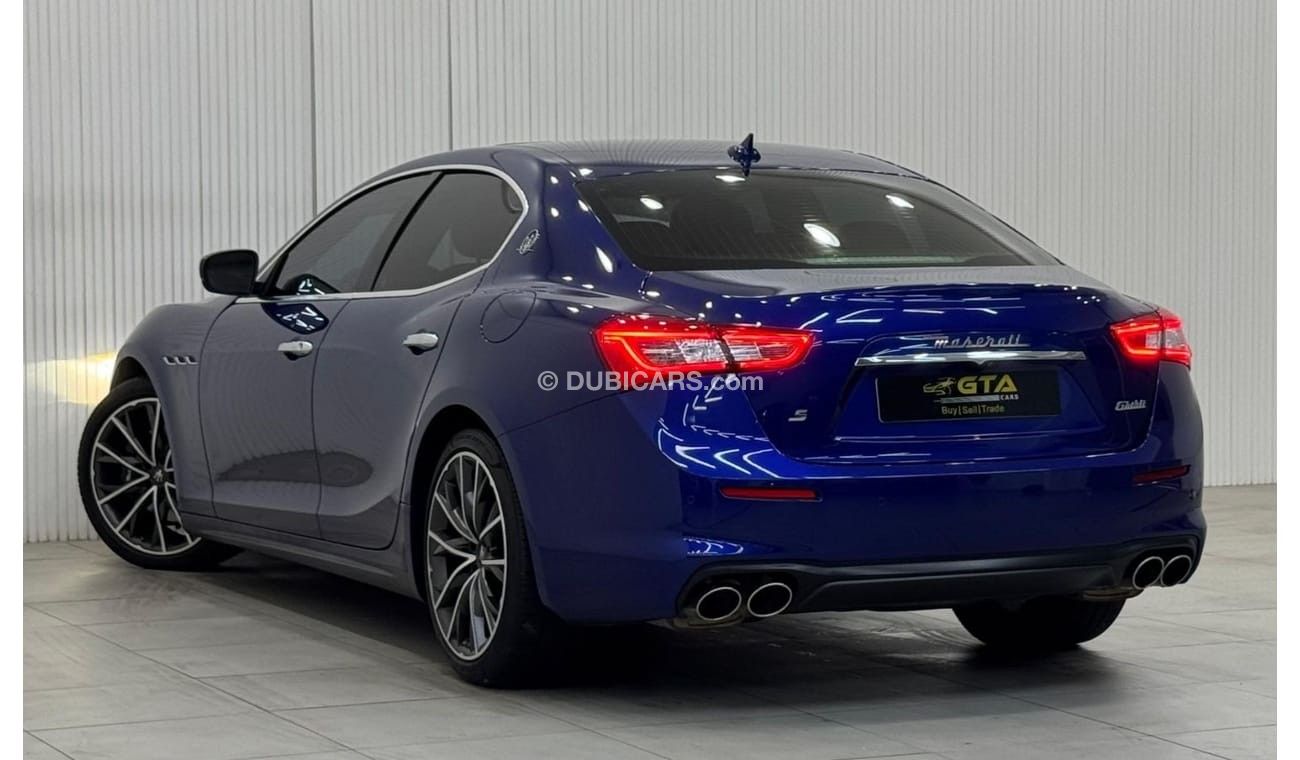 مازيراتي جيبلي S 3.0L 2019 Maserati Ghibli S, One Year Warranty, Full Agency Service History, GCC