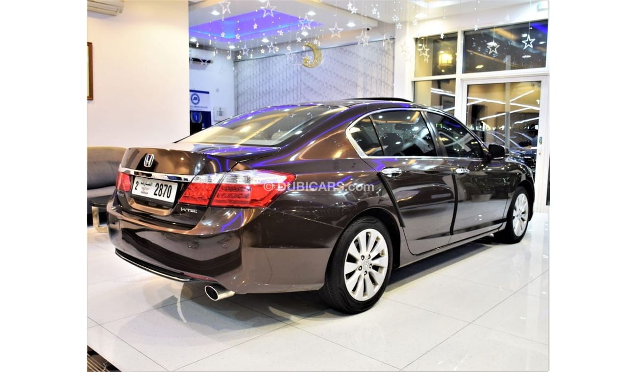 Honda Accord Amazing Honda Accord 2013 Model!! in Brown Color! GCC Specs