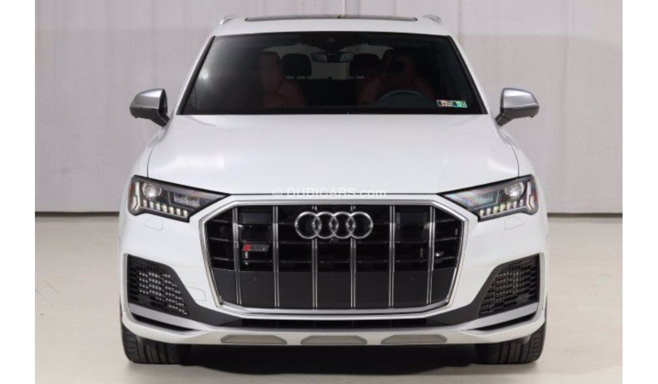 Used Audi Q7 SQ7 4.0L V8 Red interior *Available in USA* Ready For ...