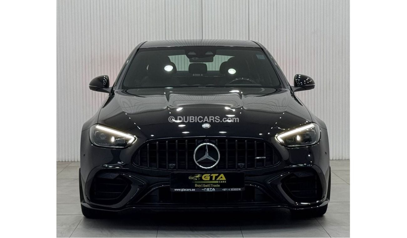 Mercedes-Benz C 63S AMG 2024 Mercedes Benz C63s E Performance, 5 Years Mercedes Warranty, 3 Years Mercedes Service Pack, GCC