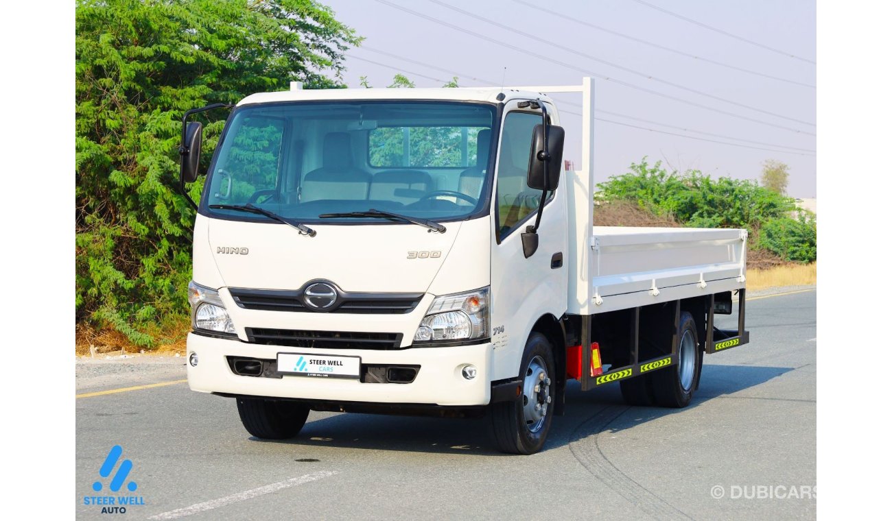 هينو 300 714 Series Pick Up Cargo Body - 4.0L RWD - DSL MT - Low Mileage - Good Condition - Book Now!