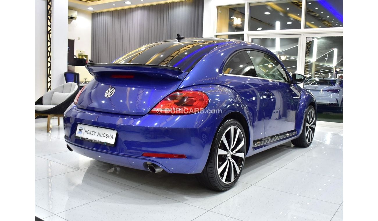 Volkswagen Beetle EXCELLENT DEAL for our Volkswagen Beetle ( 2015 Model ) in Blue Color GCC Specs