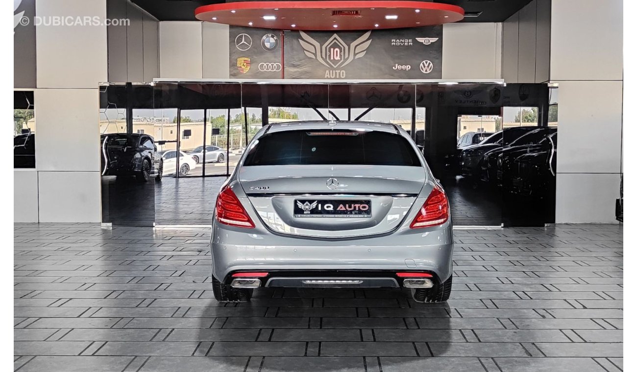 Mercedes-Benz S 400 AED 3,700 P.M | 2015 MERCEDES-BENZ S400 AMG  | FULL SERVICE HISTORY | GCC | PANORAMIC VIEW | FULLY L