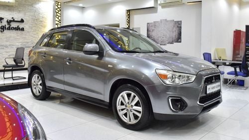 Mitsubishi ASX EXCELLENT DEAL for our Mitsubishi ASX ( 2013 Model ) in Silver Color GCC Specs