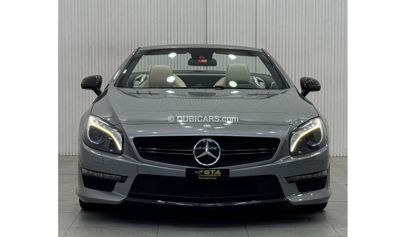 مرسيدس بنز SL 63 AMG Std 5.5L (530 HP) 2014 Mercedes Benz SL63 AMG Roadster, Full Service History, Full Options, Low Kms,