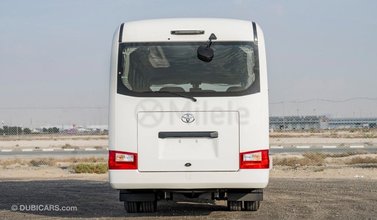 Toyota Coaster 4.2L DIESEL MT 30-SEATER: WITH SNORKEL, AC, ABS, AIRBAG