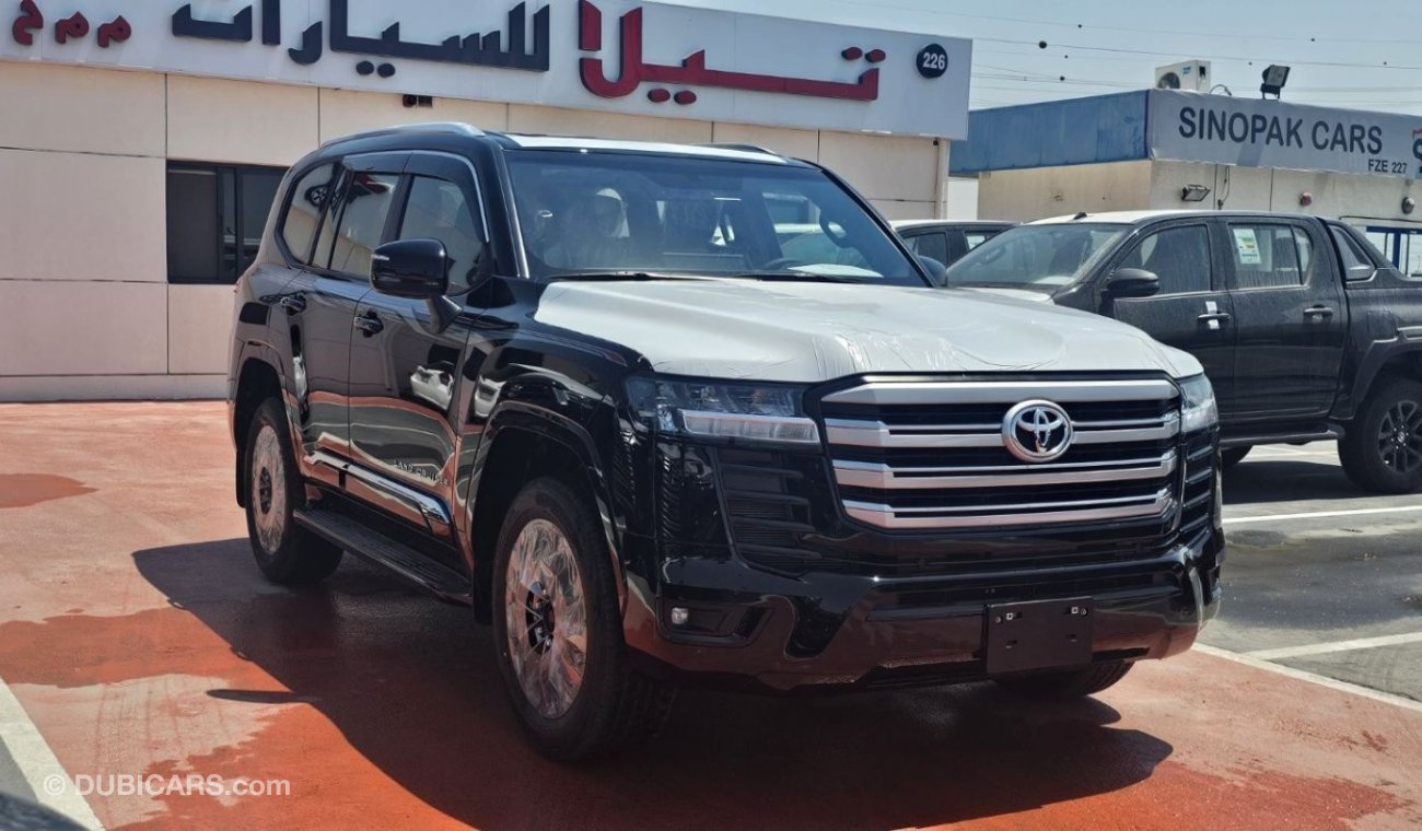 تويوتا لاند كروزر TOYOTA LANDCRUISER 3.5 GXR MID OPTION 2024 BLACK