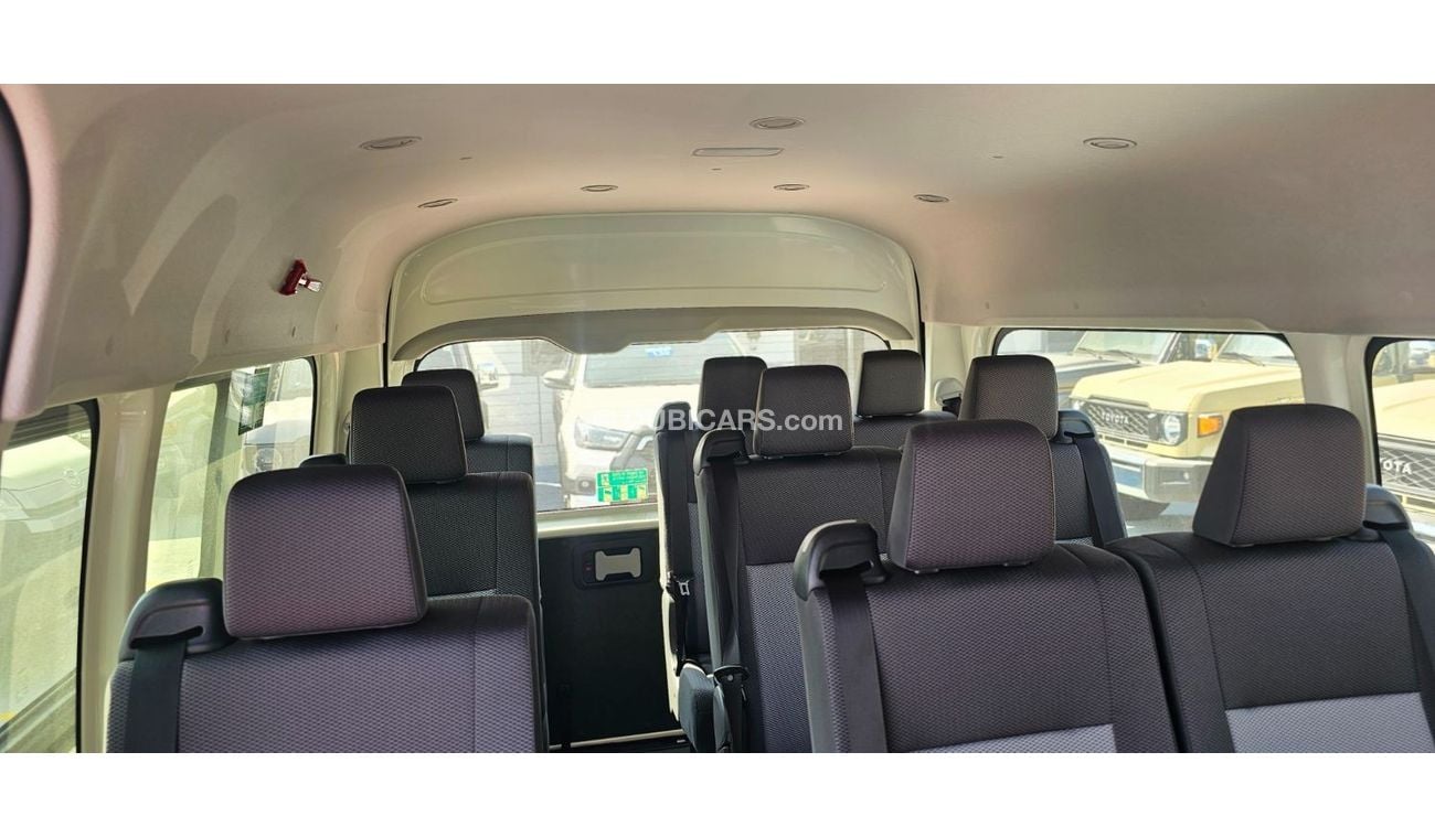 Toyota Hiace TOYOTA HIACE 3.5L V6 HIGH ROOF 13-SEATER A/T MY2025 13-SEATER PASSENGER WITH REAR Camera and Cooler