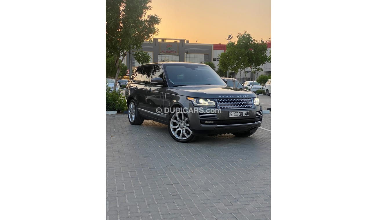 لاند روفر رينج روفر (آخر) V8 GCC SUPER CHARGE EXCELLENT CONDITIONS