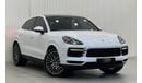 بورش كايان Std 3.0L (335 HP) 2020 Porsche Cayenne Coupe, Warranty, Service History, Sport Chrono Package, Full