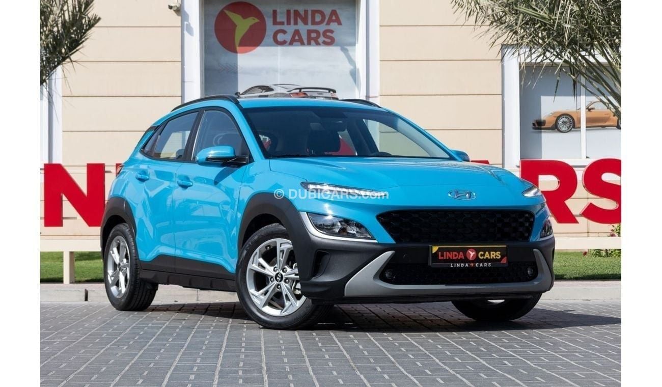 Hyundai Kona Hyundai Kona 2023 GCC under Agency Warranty with Flexible Down-Payment.